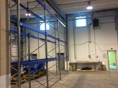 Lager i Estland - monterade lagerhyllsystem - VVN.LV. 6