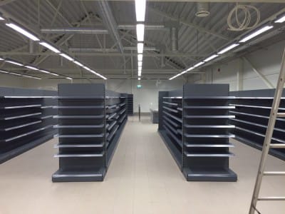 Butikshyllor och utrustning - leverans och montering - VVN.LV 4